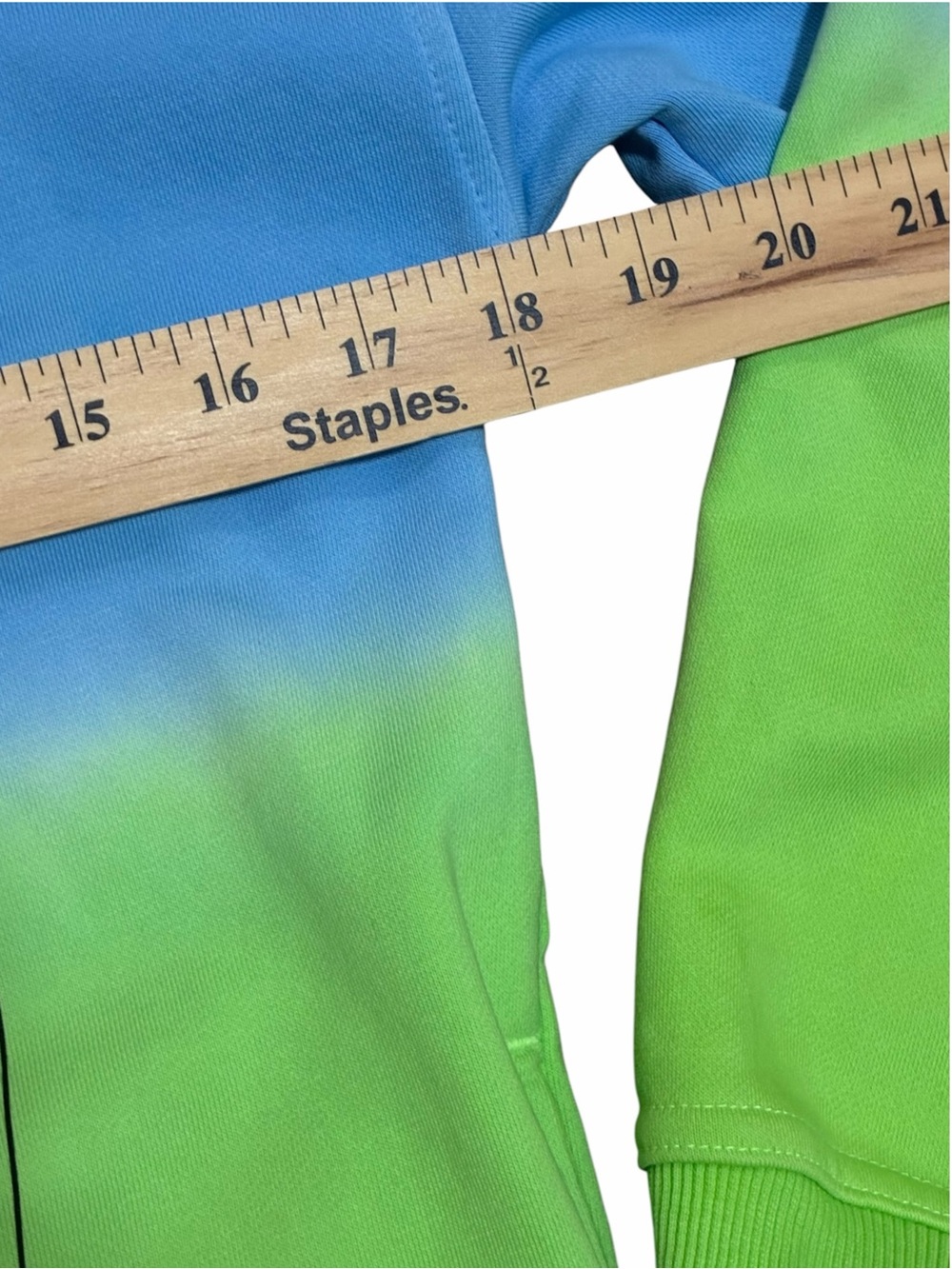 Disney Coco Alebrije Dante Hoodie Kids 9 10 Blue Green Ombre Sweater Boys Girls - Picture 7 of 7